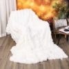 White nap blanket
