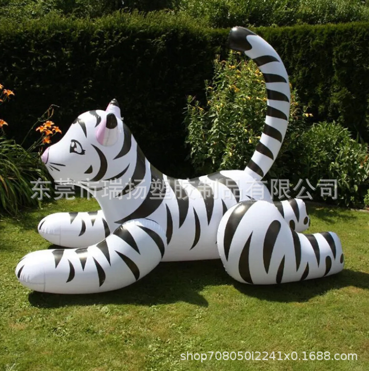 Inflatable black toy