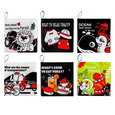 2026 new pattern Cross border On behalf of Soft cloth Baby book Bath 6 Cross border Cross border On behalf of