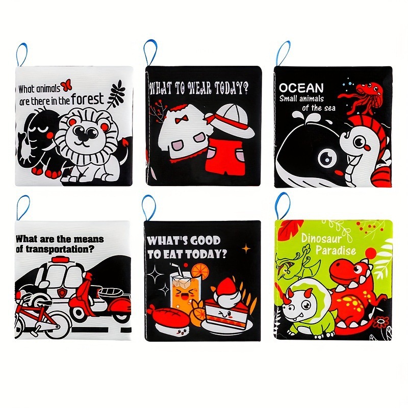 2026新款跨境代发软布书婴儿书沐浴书6包跨境用跨境代发