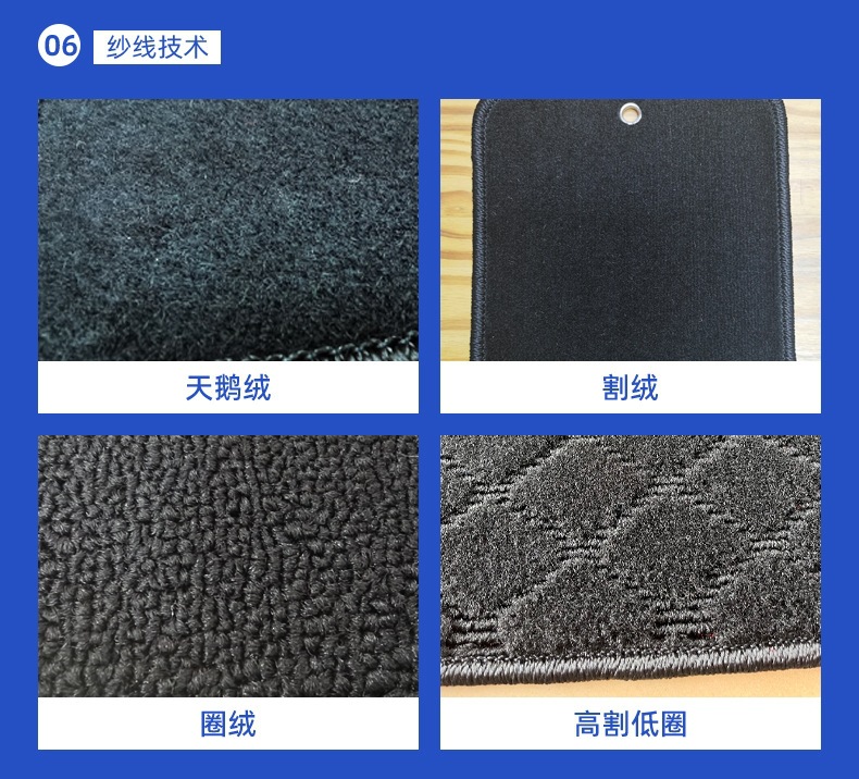 Black car anti-slip floor mats, dirt-resistant velvet floor mats, complimentary from 4S stores, universal car floor mats for ride-sharing vehicles