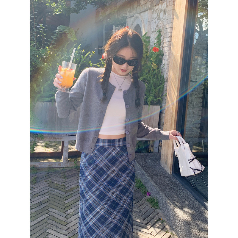 黄色开衫毛衣女外套2025新款秋冬穿搭蝴蝶结刺绣针织外搭春季上衣|undefined
