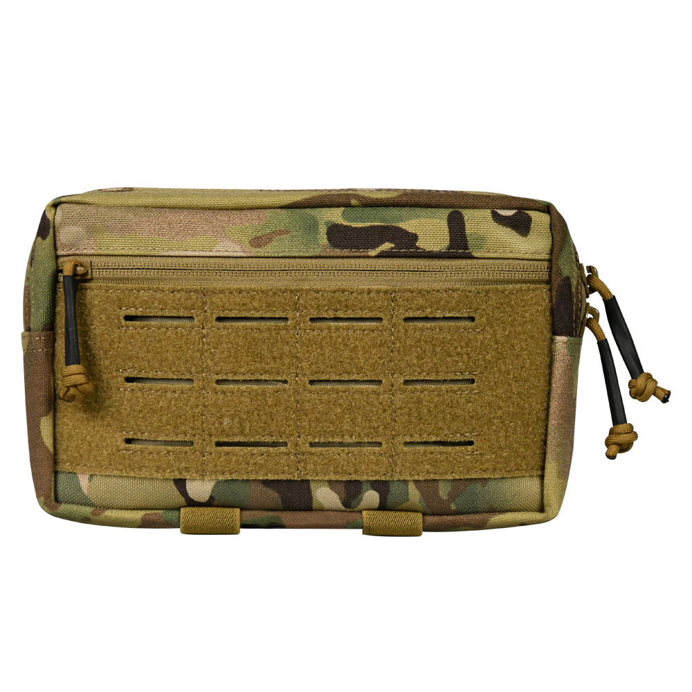 Cross-Border In-Stock Nylon Outdoor Multifunctional Storage Bag, Portable Bag, Military Fan Utility Bag, Tactical Vest Accessory Bag