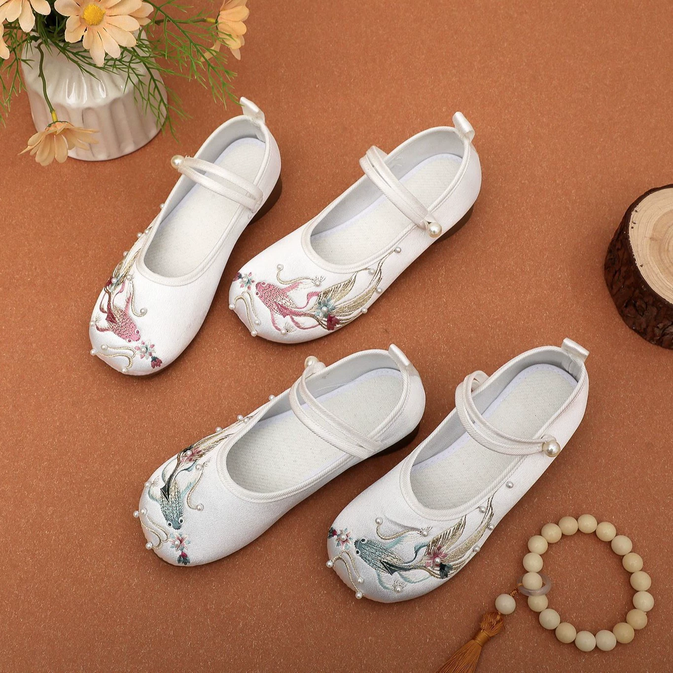 Hanfu обувь с круглой головой весной и осенью