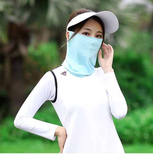 PGM golf sunshade mask for men and women, ice silk scarf, summer sunshade, various wearing methods, outdoor sun protection