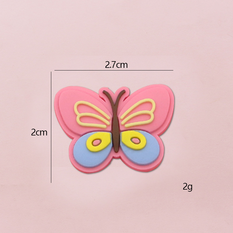 Spot dibujos animados crisantemo hebilla de zapato de pvc goma suave flor personalidad agujero de la decoración del zapato DIY a juego hebilla de zapato ventas directas de fábrica