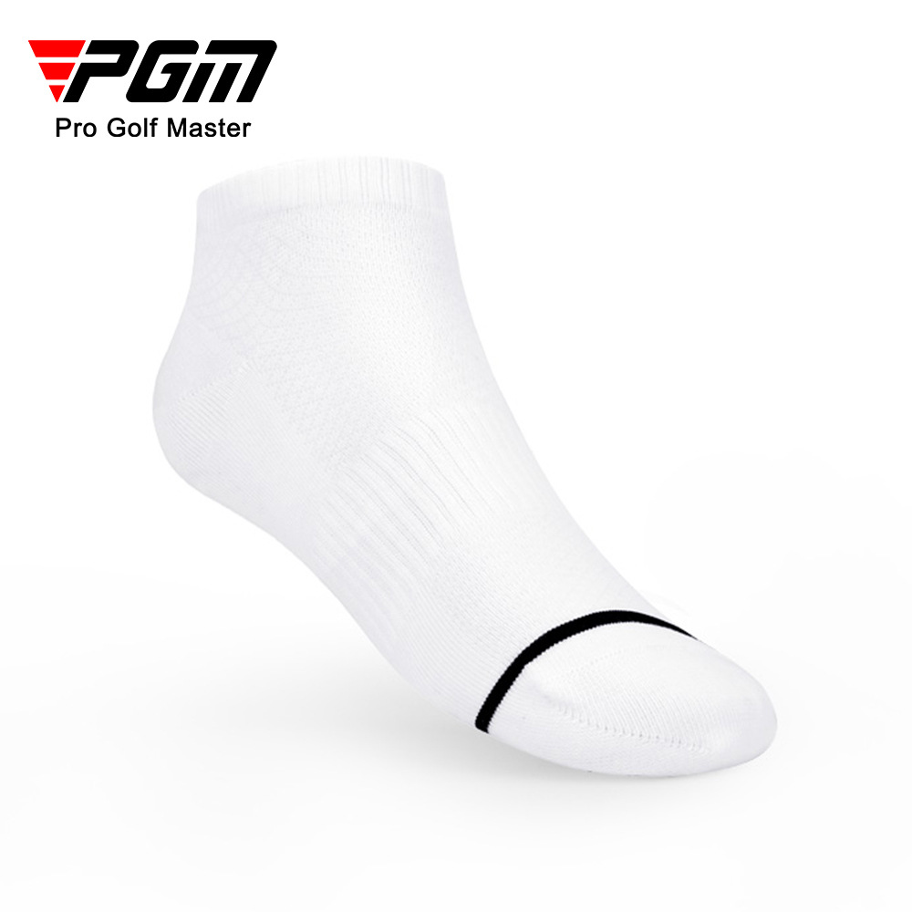Tất golf PGM cổ ngắn nam thấm mồ hôi thoáng khí — WZ007 tất thuyền nam-Đen, WZ007 tất thuyền nam màu trắng, WZ007 tất thuyền nam màu xám