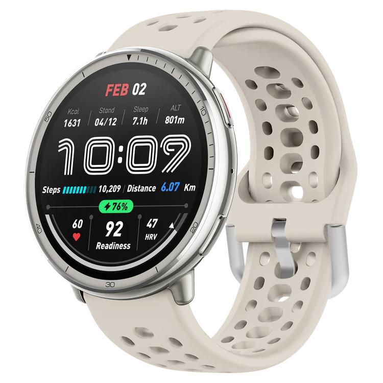 xDfind universal plata hebilla de silicona pulsera deportiva 20mm para una variedad de reloj inteligente de marca