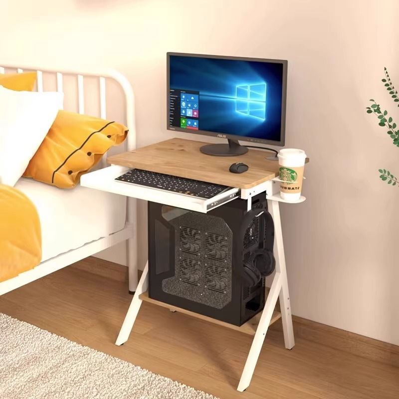 ミニコンピュータデスクトップテーブルホームシンプルデスクシンプルな寝室小さなアパート60センチメートルコンピュータ小さなテーブルコンピュータテーブル|undefined