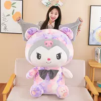 Кукла Kuromi Tie-Dye, милая плюшевая игрушка Melody, кукла, собака с корицей, подарок на день рождения, подарок для девочек