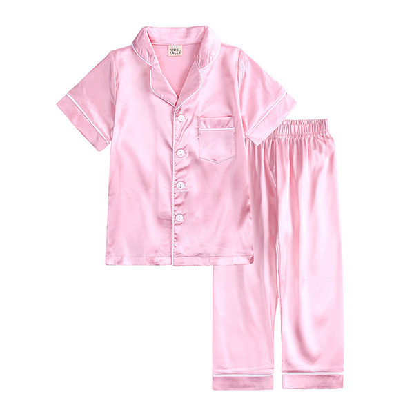 Kids Tales Summer children's silk pijama