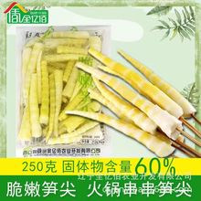 厨爽脆嫩笋尖250g小笋尖竹笋春笋串串笋火锅竹笋笋子笋尖商用批发