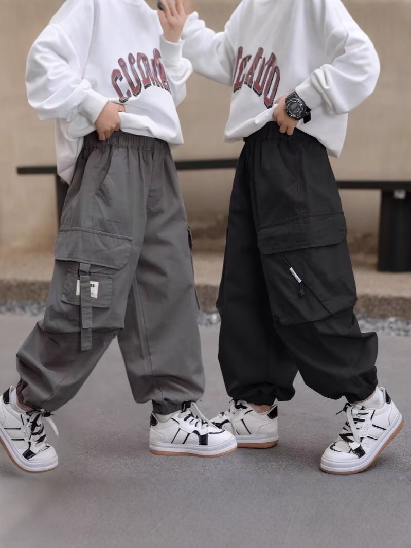 Children's spring casual trousers for boys
