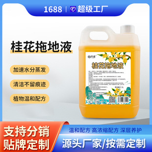 Osmanthus mopping liquid 5kg floor cleaner ceramic tile floor cleaning lasting fragrance