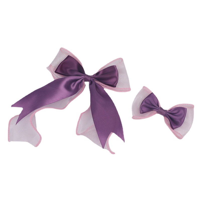 Bow Accessories DIY Ribbon Gauze Cute lolita lolita Decorative Headwear Plush Toy Head Flower Chest