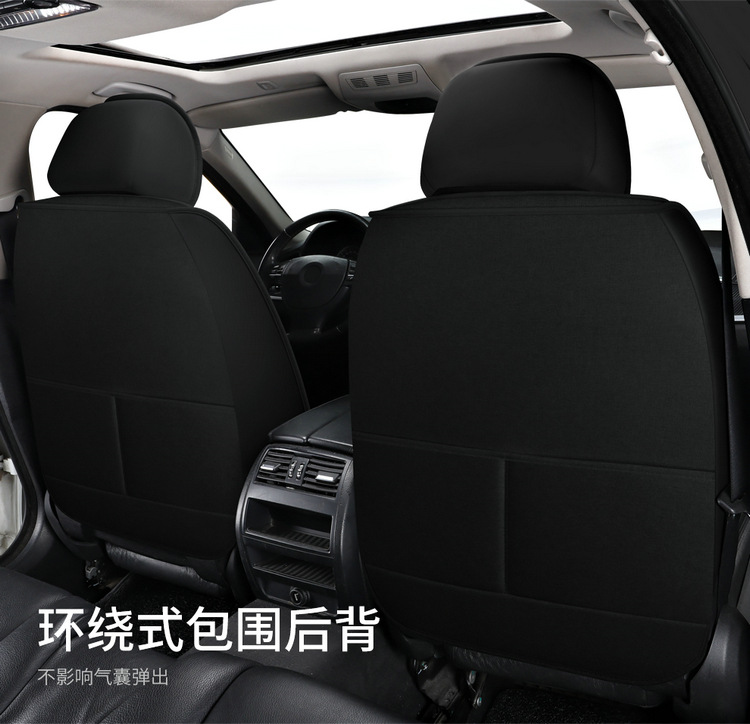 2025 New Cotton and Linen Owl Cartoon Four Seasons Universal Car Seat Cushion All-Inclusive Manufacturer Wholesale