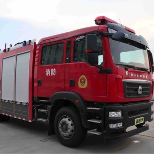 National Vi Standard S6 Type Foam Fire Truck Fire Emergency Rescue Vehicle Logistics Support Vehicle with Various Designs
