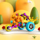 Cross-border Children's Varied Skeleton Joint Building Blocks Multifunctional Large Particle DIY Creative Assembled Assembled Educational Toys