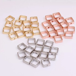 14K����ɫ��ɫ���� ���ķ������� �p�װ���Ȧ diy�ֹ��Ʒ���