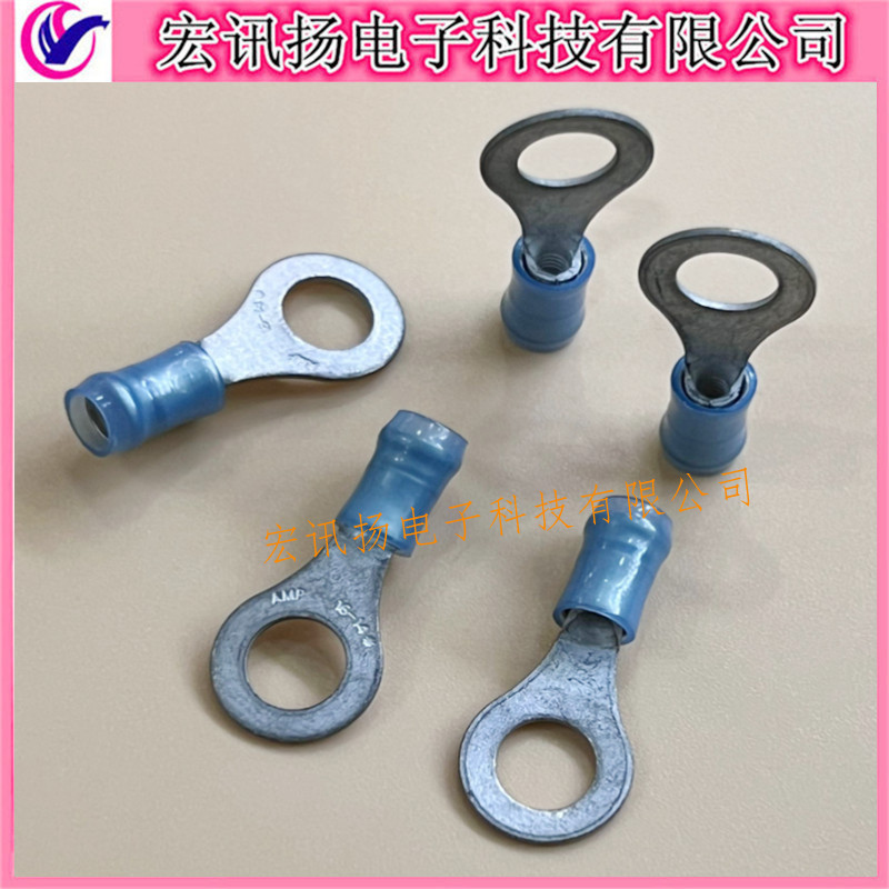 8-321045-1 原装TE/AMP 线规:14-16 AWG 1/4接线柱