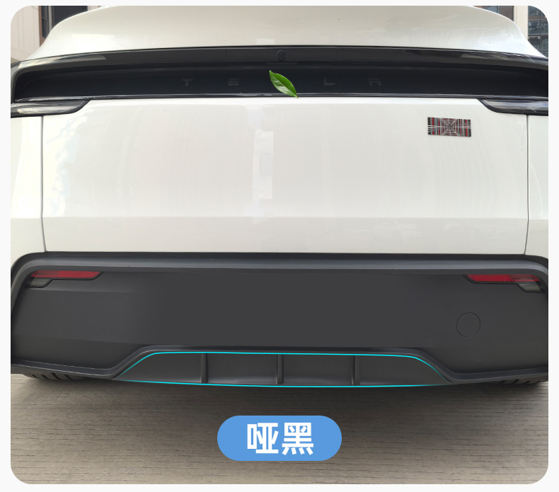 Suitable for Tesla Model Y/Ys Rear Lip Small Spoiler, Tesla Surround Bumper Wind Knife, Model Y Spoiler