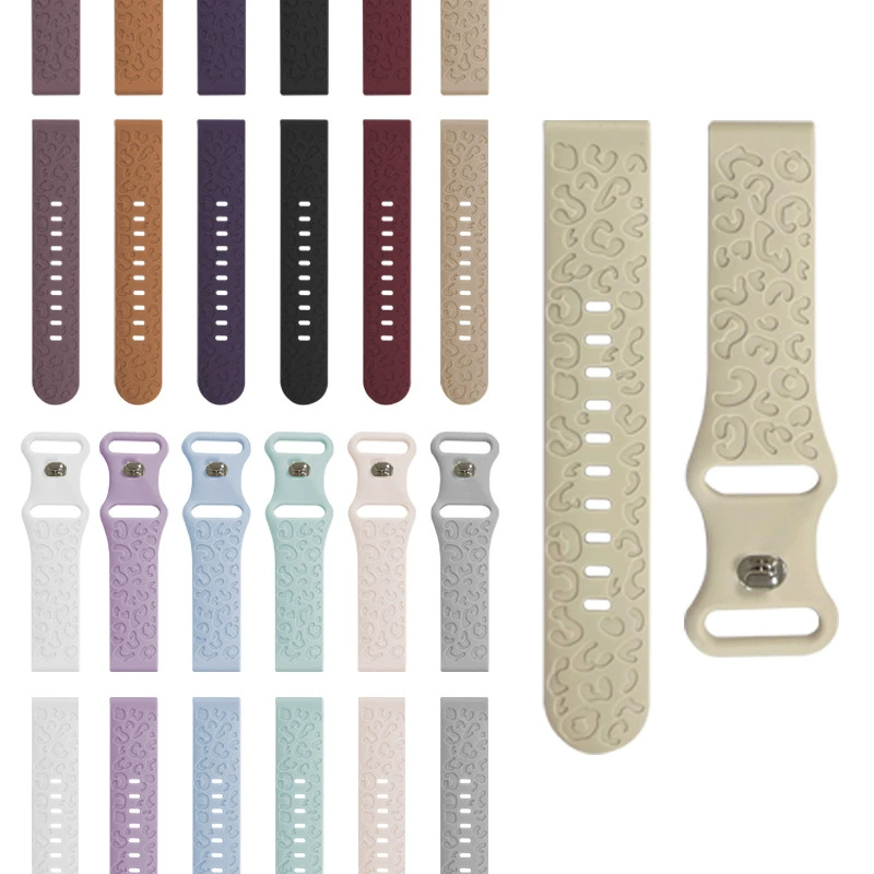 Samsung, compatible bracelet, carved silicone waterproof watch strap, 20mm