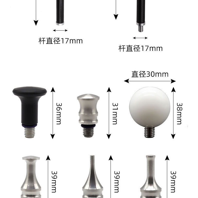 Car Dent Repair Leveling Hammer with Replaceable Head, Multi-Functional Carbon Fiber, Traceless Dent, Non-Destructive, No Sheet Metal Painting