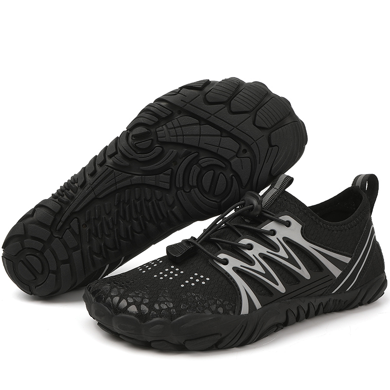 Zapatos de baño al aire libre, zapatos de playa para hombres y mujeres, zapatos de nadador anfibios, zapatos de natación transpirables para mujeres