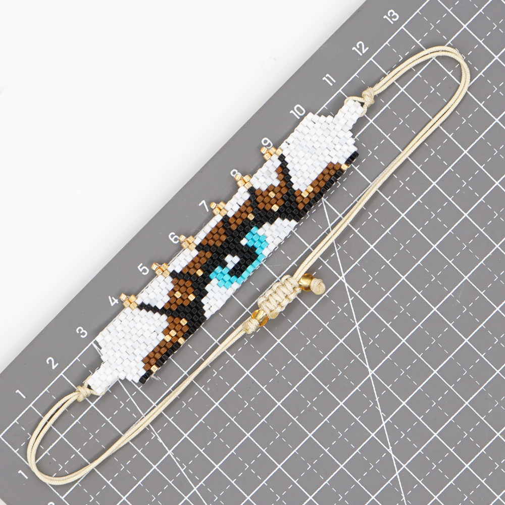 Ethnic Style Devilu0027S Eye Glass Beaded Womenu0027S Bracelets