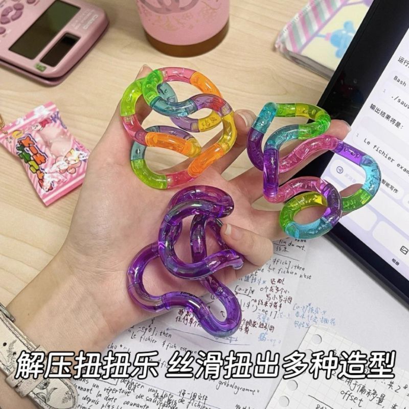 Twisting Fun Stress Relief Toys Adhd Training Attention Hyperactivity Versatile Educational Stress Relief Small Toys Factory Wholesale