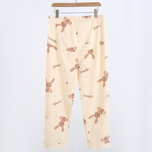 Foreign Trade Cross-border Internet Celebrity Live Broadcast Korean Style plus size Pregnant Women's Pants Spring and Summer Maternal Pajama Pants Month Children's Abdominal Pants Adjustable