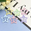 High quality cartoon star clip 3.2cm mixed single
