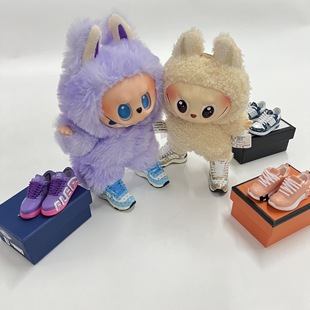 LABUBU������Ь�����·�17cmë�q���z���а���������Ьģ���ä��