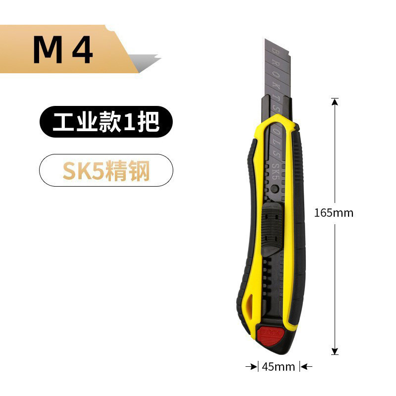 Cuchillo industrial engrosado para corte de papel y manualidades