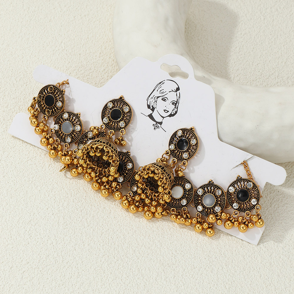 Set collana e orecchini in metallo gioielli di moda per donna_voghion.com