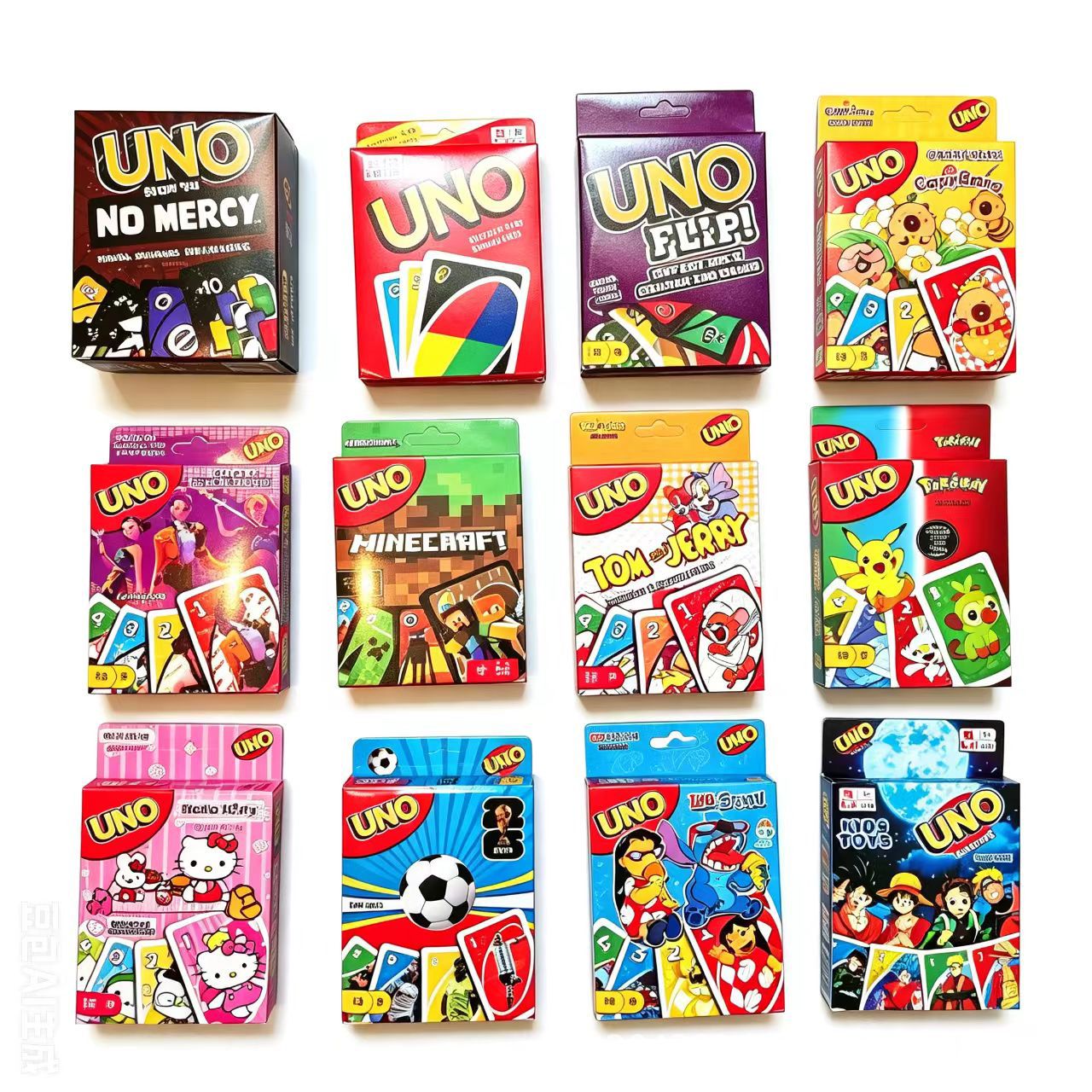 UNO Card Paper Uno Card Uno Punishment Card Multiplayer Party Card…