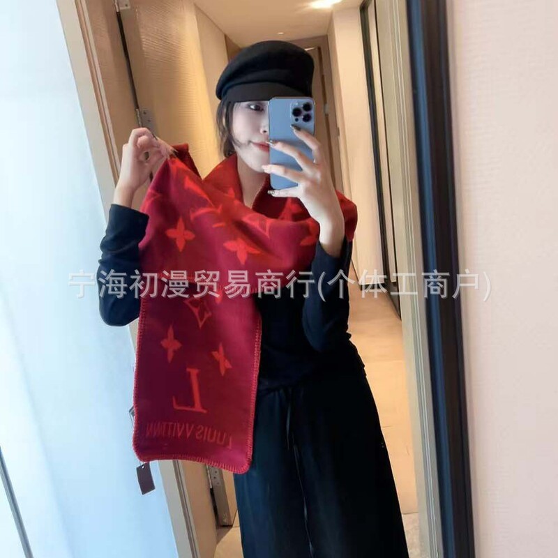 韩国东大门围巾空调披肩两用女秋冬季厚保暖双面披风百搭软糯围脖|undefined