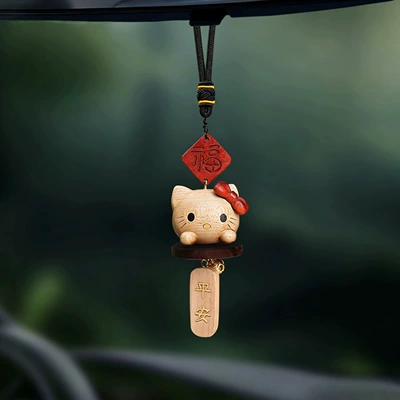 Lucky Cat Car Pendant - Sürətlər qutusu və əl tormozu başlıqları