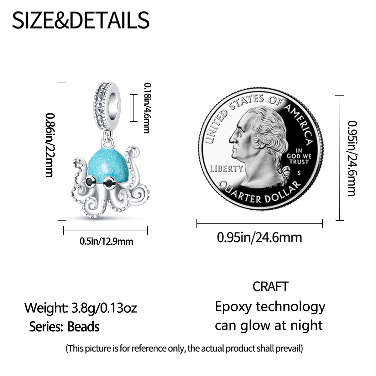 1 Piece Copper Star Fish Beads display picture 29