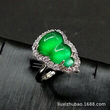 ������J��ָ�߱�ꖾG�����Ƕ��� ��ھG��ʯָ�hŮ���Ʒ��ָ