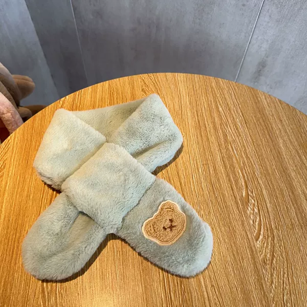 Water Blue Embroidered Bear