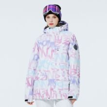 新款滑雪服女款冬季户外防风防泼水保暖滑雪衣单板双板滑雪服