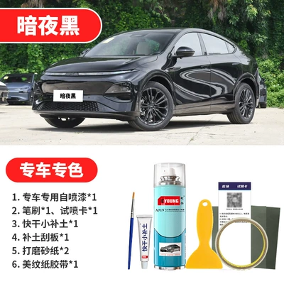 Avtomobil boya qələmləri – Grey Star Rain Green Spray Paint - dark-night-emergency-repair