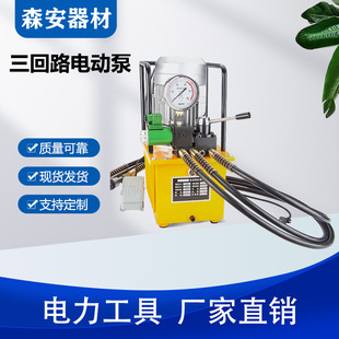 Three-Circuit Electric Hydraulic Pump High-Power Oil Pressure Pump 0.75Kwdbd750-Ds3 Hydraulic Tool Special Oil Pump