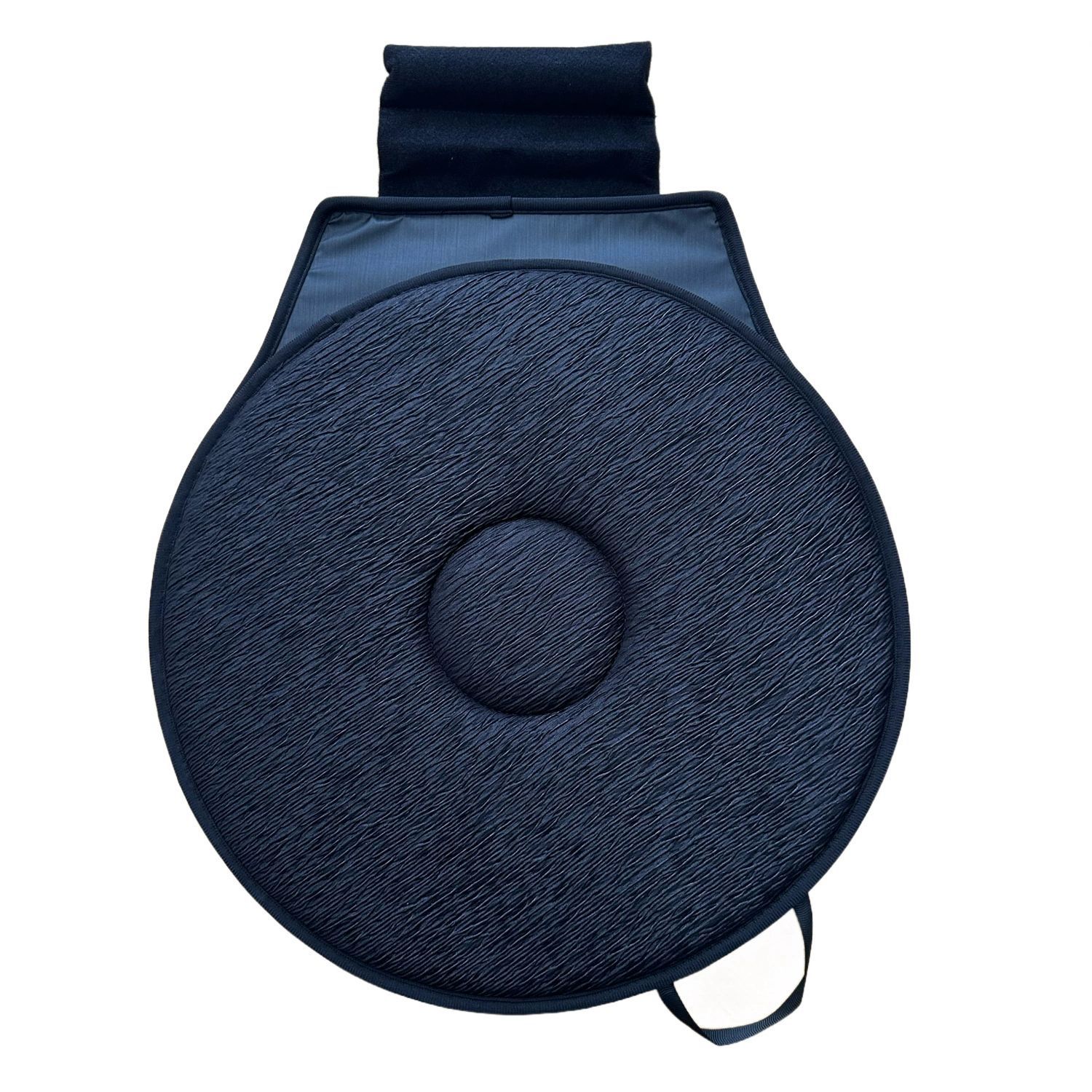 Multi-function pad: Qìchē 360° Rotating Seat - single-ring-black
