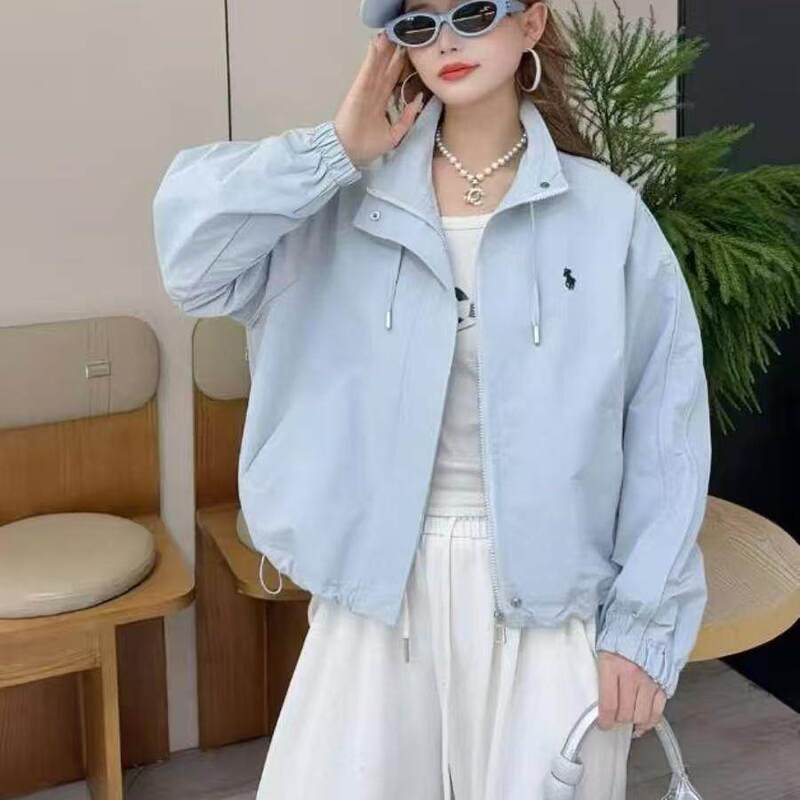 Super Trendy Youthful Baseball Jacket Thin Coat for Women 2026 Spring and Autumn New Style Popular This Year Stylish Workwear Jacket Top
