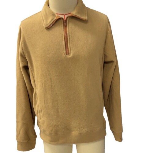 Men's Stand-up Half Zip Long Sleeve Tactical Hoodie Pullover Training Polo Shirt