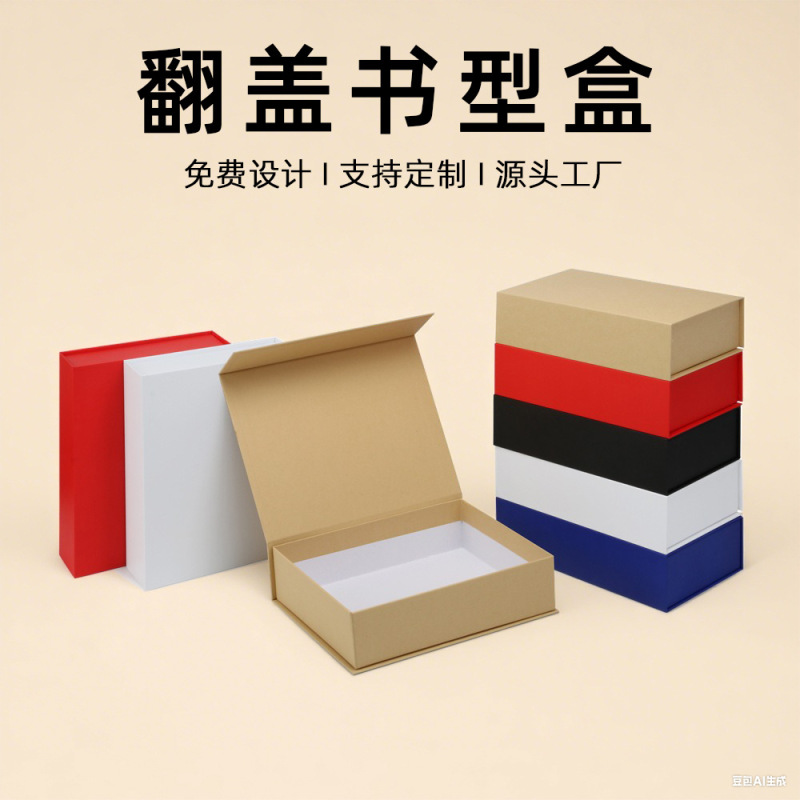 正方形の磁気フリップカバー付きギフトボックス、硬質紙箱、化粧品、スキンケア製品、お茶、ギフト包装、ブック型ボックス、ミニマリストスタイル|undefined
