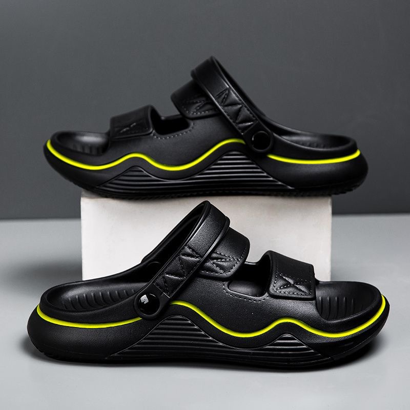 Sandals Men's Summer New Outfit Non-slip Dual-purpose Wading Driver Driving Casual Beach Slippers Men's Summer