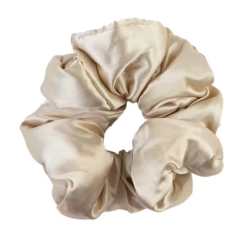 Nuevo lazo de raso estampado, coletero de encaje elegante estilo chino, cuerda para el pelo de cola de caballo al por mayor